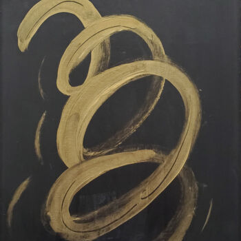 Painting titled "Mindscape II" by Joyce Fournier, Original Artwork, Acrylic