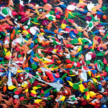 Pittura intitolato "PLATONICA EMOZIONE" da Giuseppe Grieco (EditorDreams), Opera d'arte originale, Acrilico Montato su Telai…