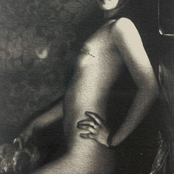 Printmaking titled "Ablation" by - Indigo -, Original Artwork, Digital Print