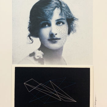 "Variables" başlıklı Baskıresim - Indigo - tarafından, Orijinal sanat, Dijital baskı