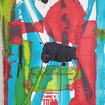 Painting titled "models" by Armand Latournald, Original Artwork, Acrylic