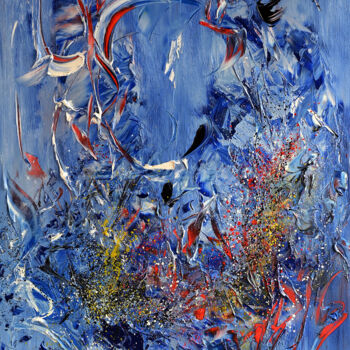 Painting titled "Abstract Juin 2024…" by Yann Pelcat, Original Artwork, Oil