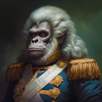 Digital Arts με τίτλο "Sergeant Grunt" από Paolo Chiuchiolo, Αυθεντικά έργα τέχνης, Εικόνα που δημιουργήθηκε με AI