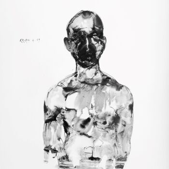 绘画 标题为“2019” 由Alfred Freddy Krupa, 原创艺术品, 墨