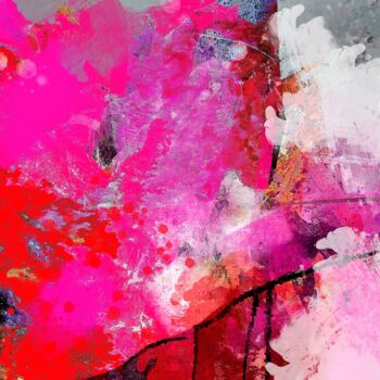 Painting titled "Abstract Impression…" by Wlad Safronow, Original Artwork, Digital Painting