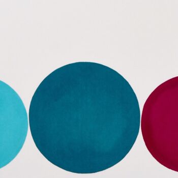 Peinture intitulée "Minimalist color sc…" par Astrid Stoeppel, Œuvre d'art originale, Acrylique