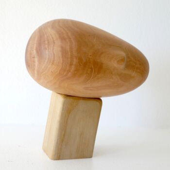 Scultura intitolato "Voyage" da Liquette-Gorbach, Opera d'arte originale, Legno