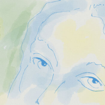 Digitale Kunst mit dem Titel "240722 j'imagine un…" von Edith Bos Boyer (EDITH DONC), Original-Kunstwerk, Digitale Malerei