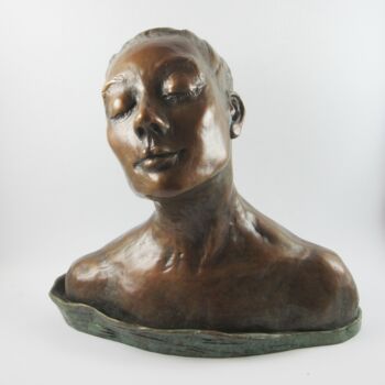 Sculpture titled "A Wise Woman Once S…" by Joyce Fournier, Original Artwork, Bronze