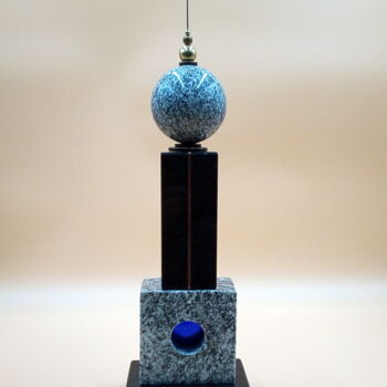 Sculptuur getiteld "new art sculpture w…" door Branimir Misic, Origineel Kunstwerk, Steen