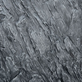 Painting titled "Bas-relief rock dec…" by Anastasiia Iurzinova, Original Artwork, Concrete Mounted on Wood Stretcher frame