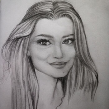 Drawing titled "Fanart" by Sophia Tsirog, Original Artwork, Pencil