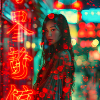 Digital Arts titled "Tokyo Memories" by Frank Daske, Original Artwork, Manipulated Photography