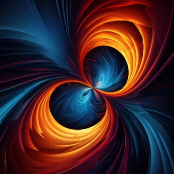 Digital Arts titled "Abstract design 17" by Pict T Mosb, Original Artwork, AI generated image