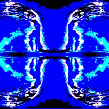 Photographie intitulée "2 Dragons, Reflecte…" par Ken Lerner, Œuvre d'art originale, Photographie numérique