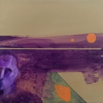 「Sequences 54 (Holog…」というタイトルの絵画 Alex Munzoneによって, オリジナルのアートワーク, アクリル