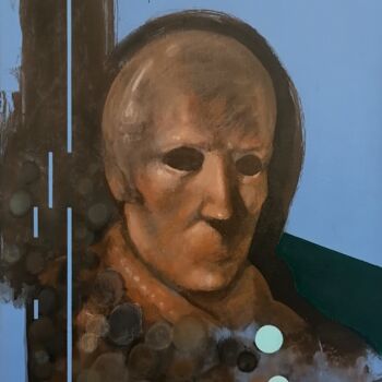 「Sequences 58 (Holog…」というタイトルの絵画 Alex Munzoneによって, オリジナルのアートワーク, アクリル