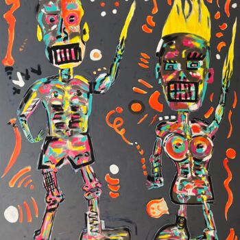 Painting titled "Keep your soul." by Biggivinci, Original Artwork, Acrylic