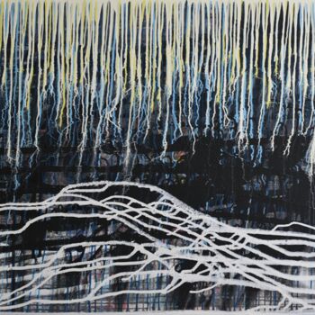 Peinture intitulée "The Origin Of Consc…" par Iliad Sabchi, Œuvre d'art originale, Acrylique