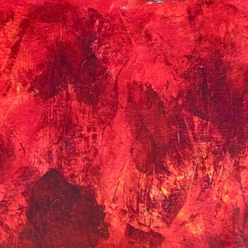 Peinture intitulée "Terra Mystica no. 6…" par Anita Kaufmann, Œuvre d'art originale, Acrylique