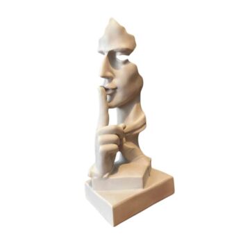 Sculpture titled "Silince Design Scul…" by Dervis Yusuf Akdemir, Original Artwork, Resin