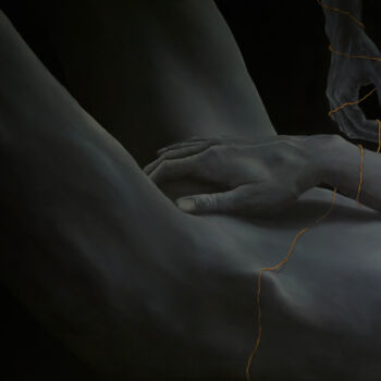 제목이 "BRAIDES SIGHS"인 미술작품 Giuseppe Dorazio (gd)로, 원작, 기름
