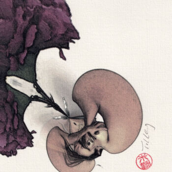 印花与版画 标题为“Une Idée desséchée” 由Wilf Tilley, 原创艺术品, 数字打印