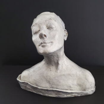 Sculpture titled "A Wise Woman Once S…" by Joyce Fournier, Original Artwork, Plaster
