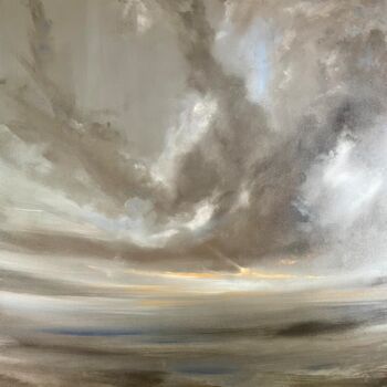 Painting titled "Lucid Dream IV" by Roger Quesnel, Original Artwork, Acrylic Mounted on Wood Stretcher frame