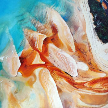 Peinture intitulée "Sun Kissed" par Shashintha Dilhani, Œuvre d'art originale, Acrylique