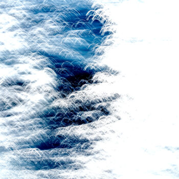 Fotografie mit dem Titel "BLUE Bord de Mer -…" von Michel Akrich, Original-Kunstwerk, Digitale Fotografie