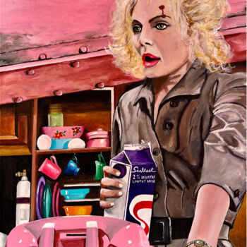 Pittura intitolato "The OG Childless Ca…" da Kristin Voss, Opera d'arte originale, Acrilico