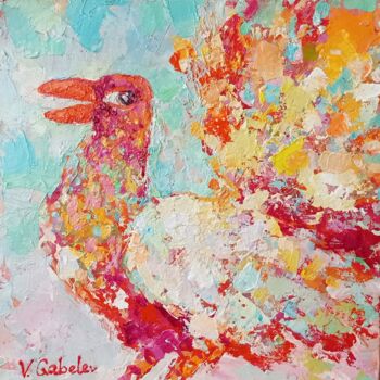 Pittura intitolato "Bird 04 (from the s…" da Vlad Gabelev, Opera d'arte originale, Acrilico