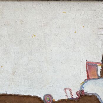 Peinture intitulée "What I Did On My Ho…" par Manfred Lieber, Œuvre d'art originale, Huile Monté sur Panneau de bois