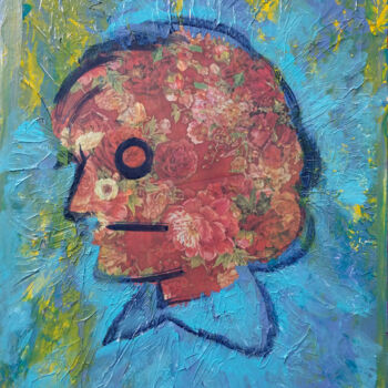 "Sally's Final Portr…" başlıklı Tablo Oberlin The Artist tarafından, Orijinal sanat, Akrilik