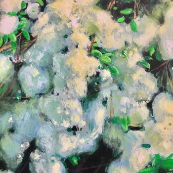 Ζωγραφική με τίτλο "''Flowers''." από Raffi Ghazaryan, Αυθεντικά έργα τέχνης, Ακρυλικό Τοποθετήθηκε στο Χαρτόνι