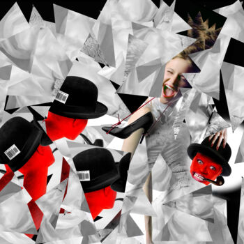 Photography titled "JUST-MARRIED" by Dipi, Original Artwork, Manipulated Photography