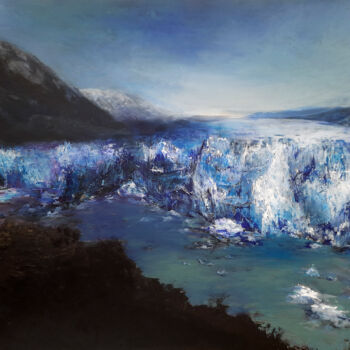 "Perito Moreno" başlıklı Tablo Nadia Bedei tarafından, Orijinal sanat, Akrilik