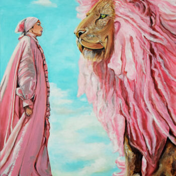 Pittura intitolato "The Messenger" da Kristin Voss, Opera d'arte originale, Acrilico