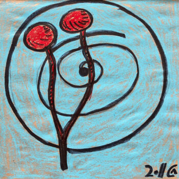 图画 标题为“3rе/ / Back to the…” 由Leni Smoragdova, 原创艺术品, 粉彩