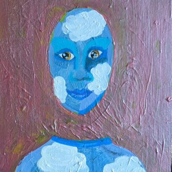 Painting titled "Mood" by Noëlle Matip, Original Artwork, Acrylic