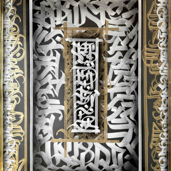제목이 "Elegant Calligraphy…"인 그림 Igor Rand로, 원작, 마커