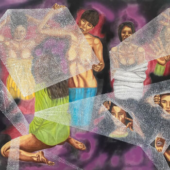 绘画 标题为“Freedom II” 由Hüseyin Ak, 原创艺术品, 油