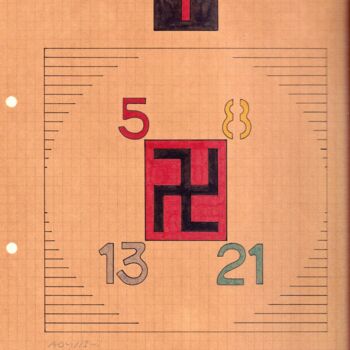 Zeichnungen mit dem Titel "No.2: The Crux diss…" von Wilf Tilley, Original-Kunstwerk, Tinte