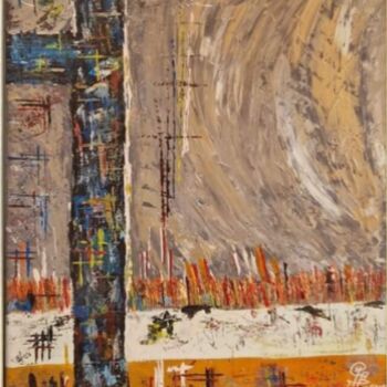 Peinture intitulée "MESSIE" par Hb Art, Œuvre d'art originale, Acrylique Monté sur Châssis en bois