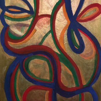 Painting titled "Unit #3005  “My Inf…" by Tony Caruso, Original Artwork, Acrylic