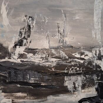 Painting titled "Enculé !" by Philippe Petit, Original Artwork, Acrylic Mounted on Wood Stretcher frame