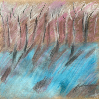 제목이 "3.43 / Back to the…"인 그림 Leni Smoragdova로, 원작, 파스텔