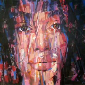 "A_PORTRAIT" başlıklı Tablo Aleksandr Ilichev tarafından, Orijinal sanat, Akrilik