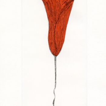 印花与版画 标题为“Decay 13, Calla Lil…” 由Vera Almeida, 原创艺术品, 蚀刻